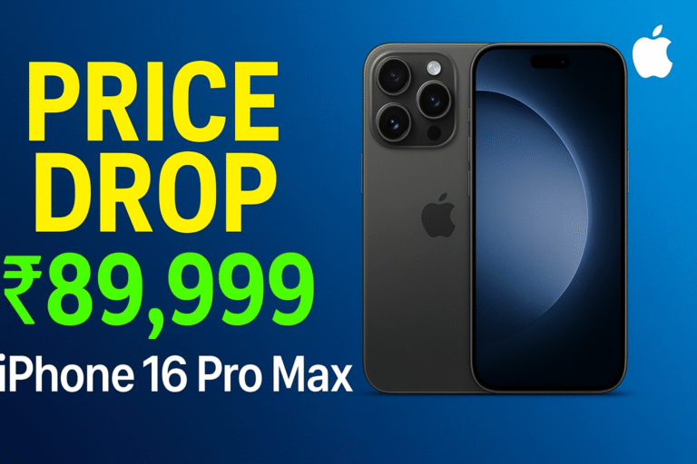 iPhone 16 Pro Max Gets a Massive Price Drop in India – Now at ₹89,999